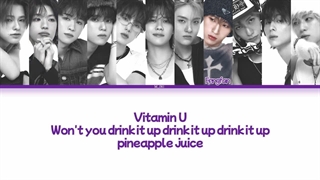 لیریک آهنگ Pineapple Juice از INI